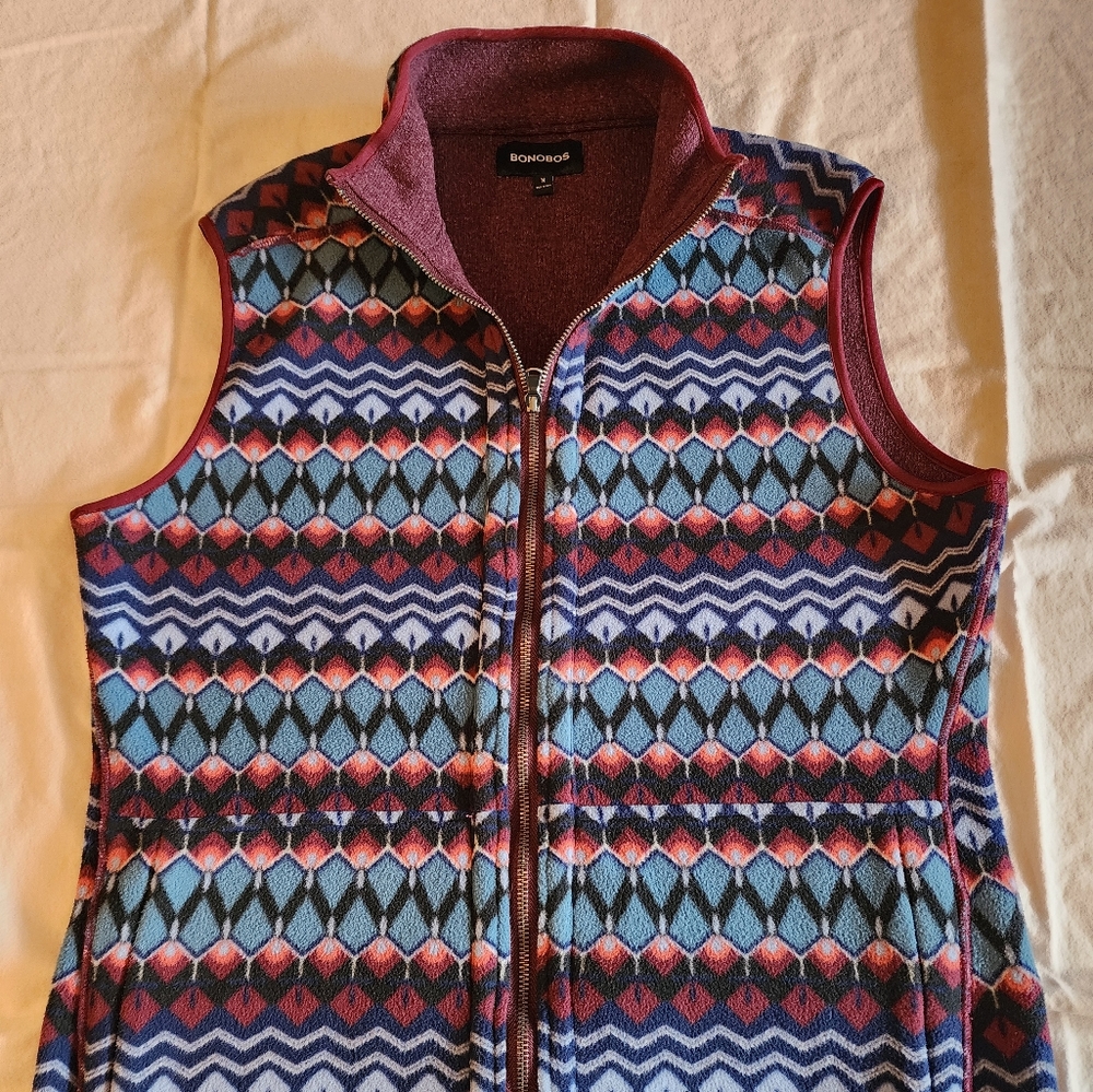 Bonobos mens size medium reversible vest